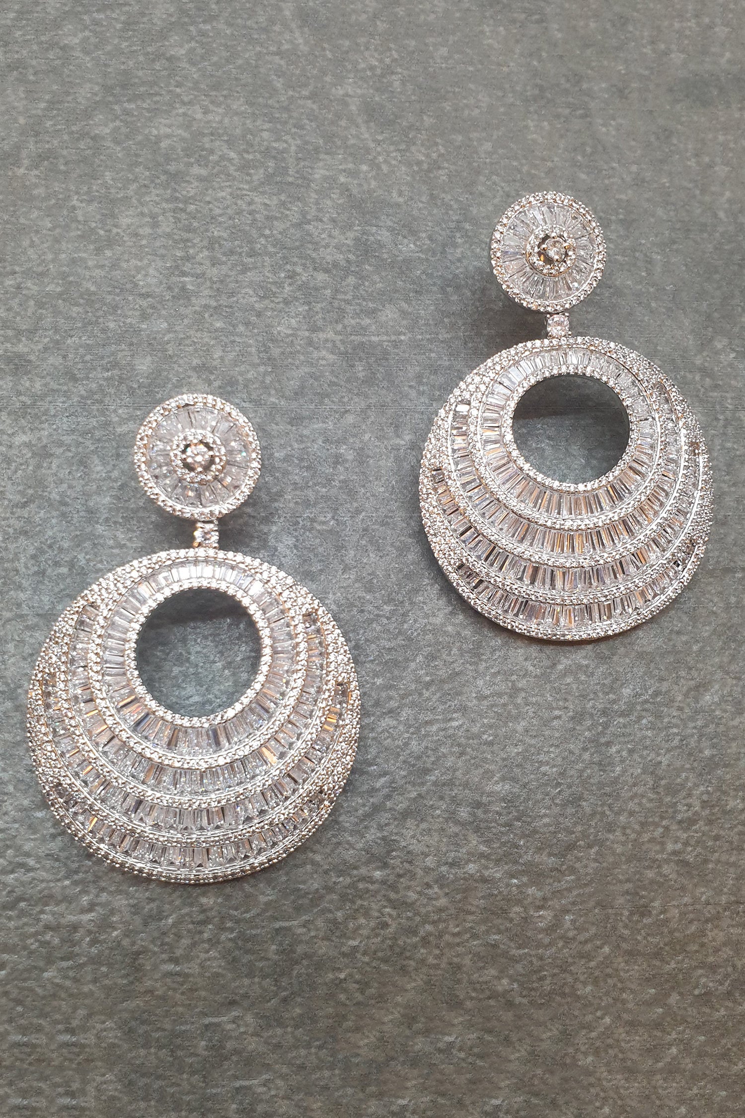 Crystal Circular Danglers 