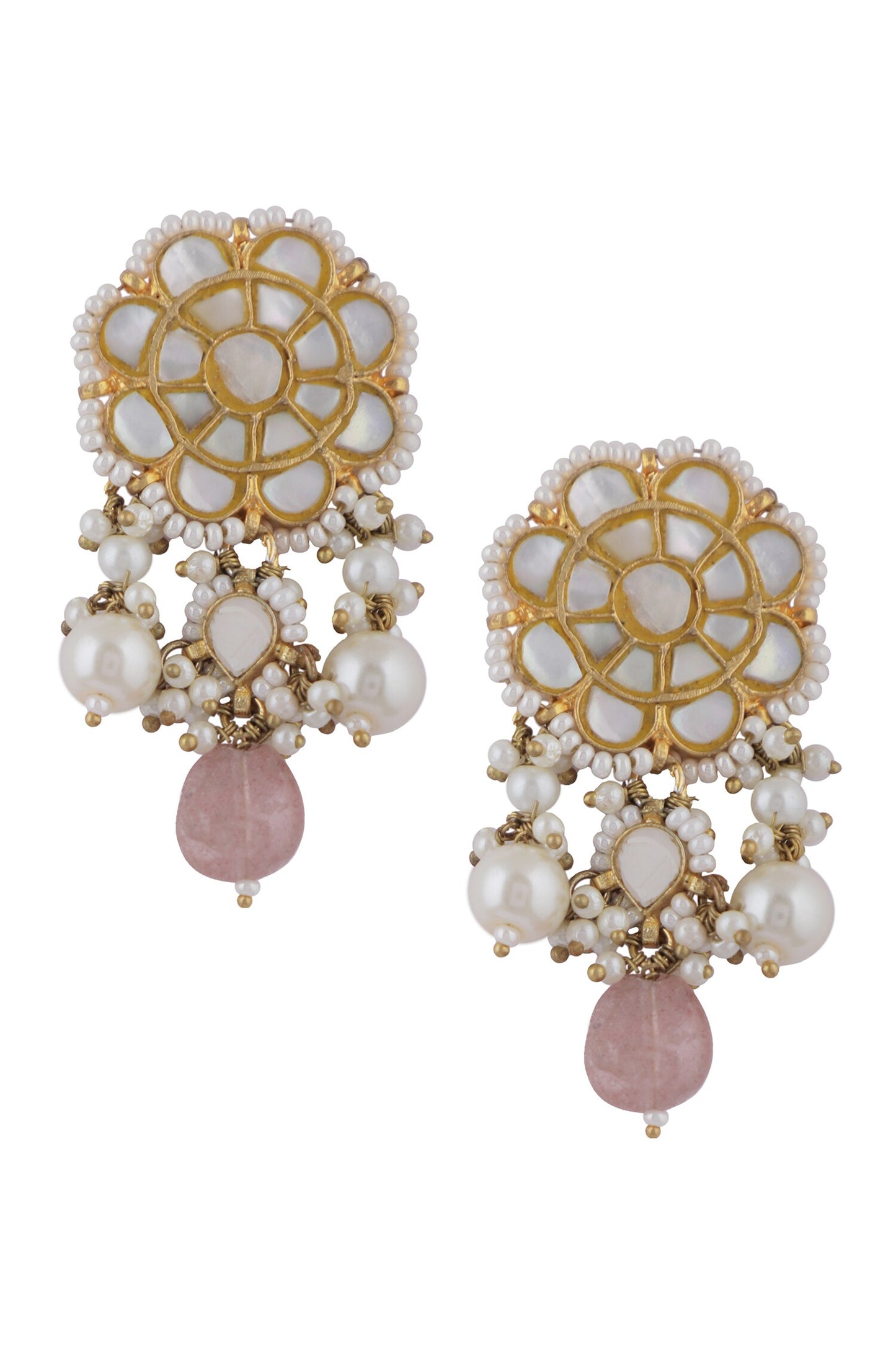 Floral Pattern Earrings 