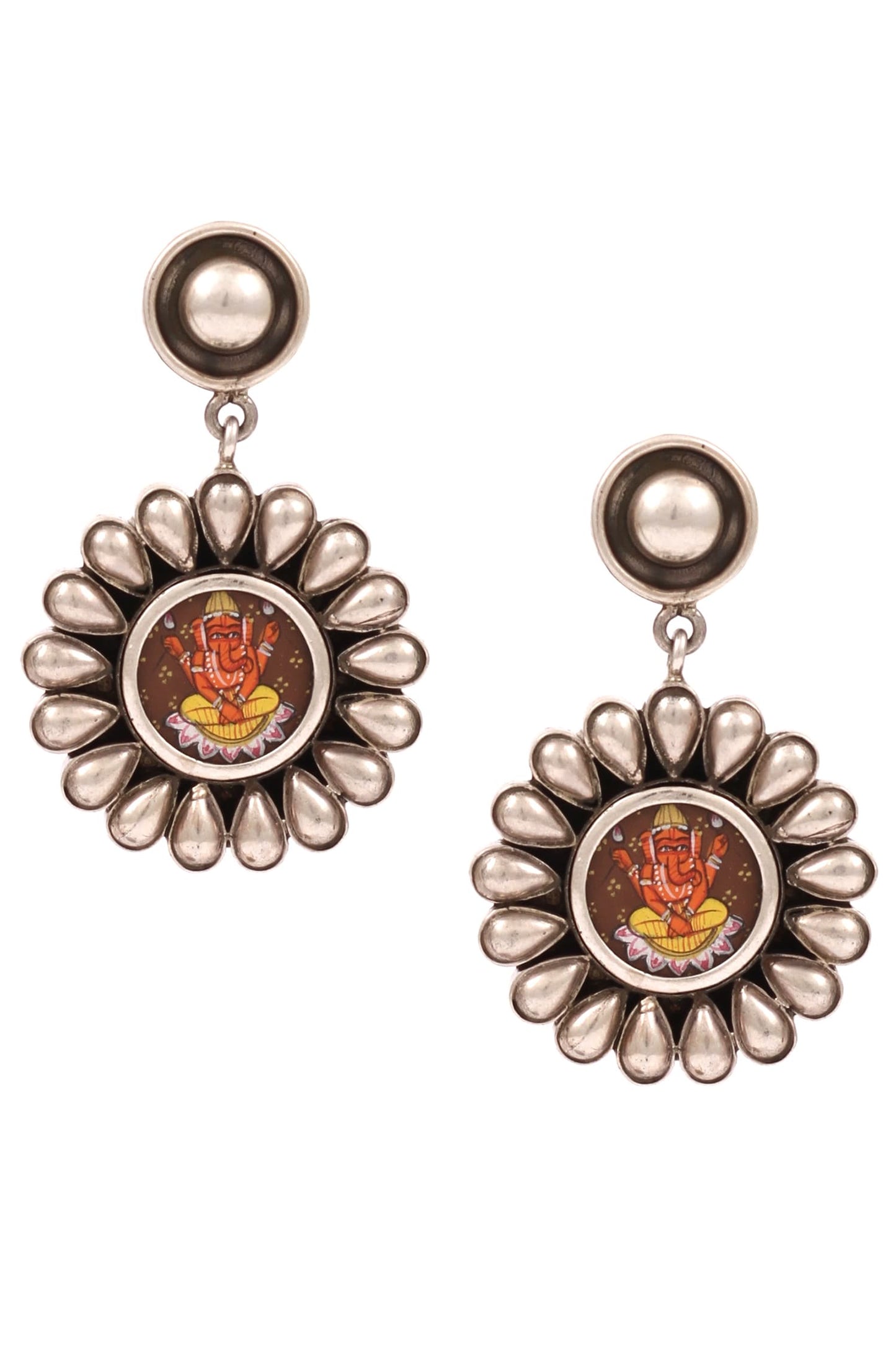 Handcrafted Temple Earrings 