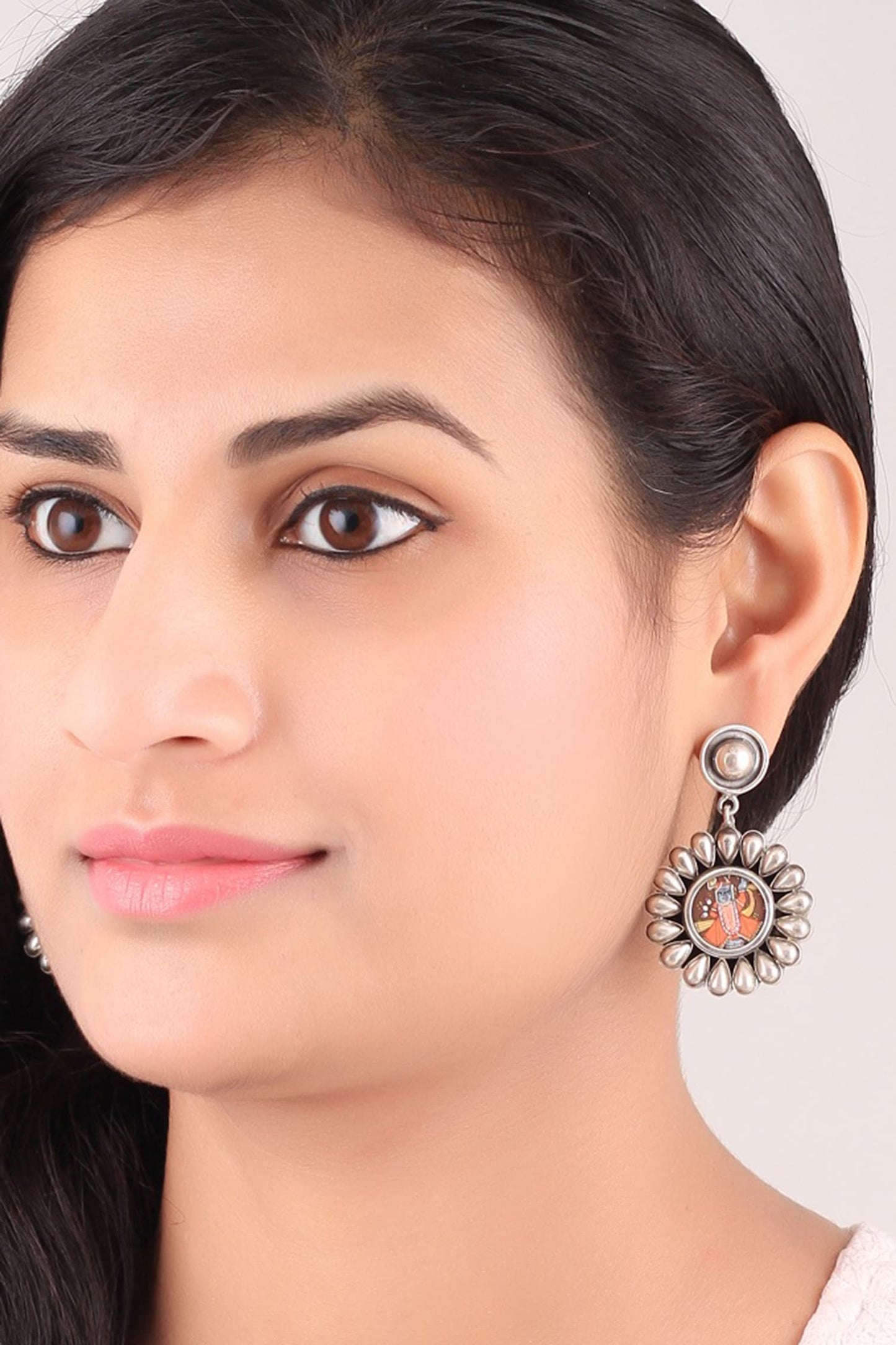 Handcrafted Temple Earrings 