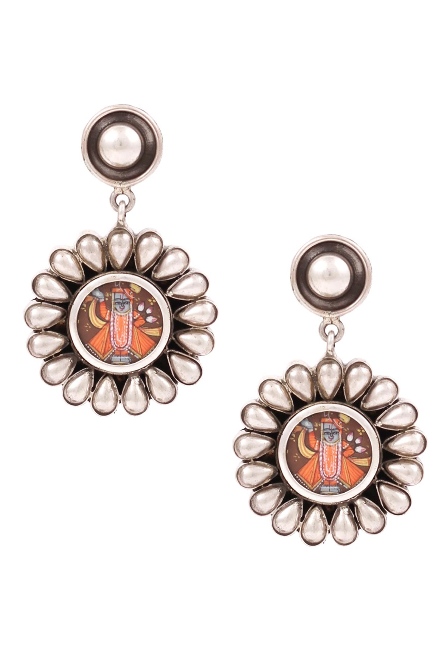 Handcrafted Temple Earrings 