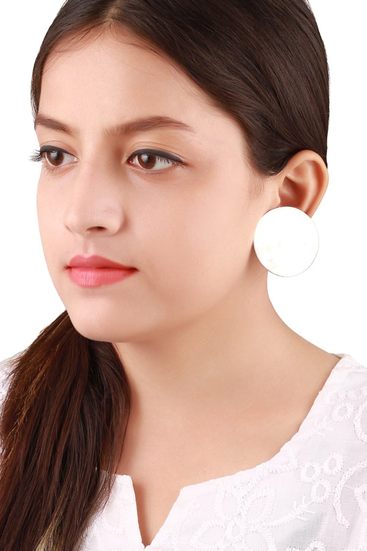 Handcrafted  Round Earrings 
