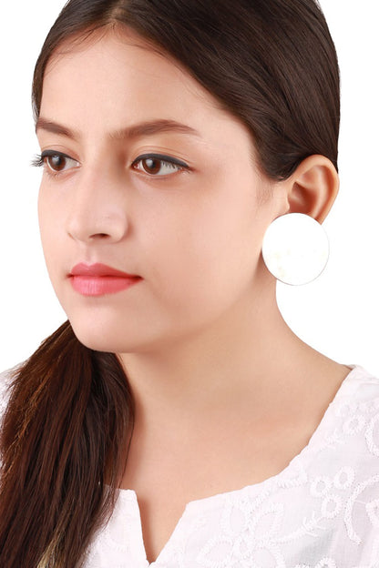 Handcrafted  Round Earrings 