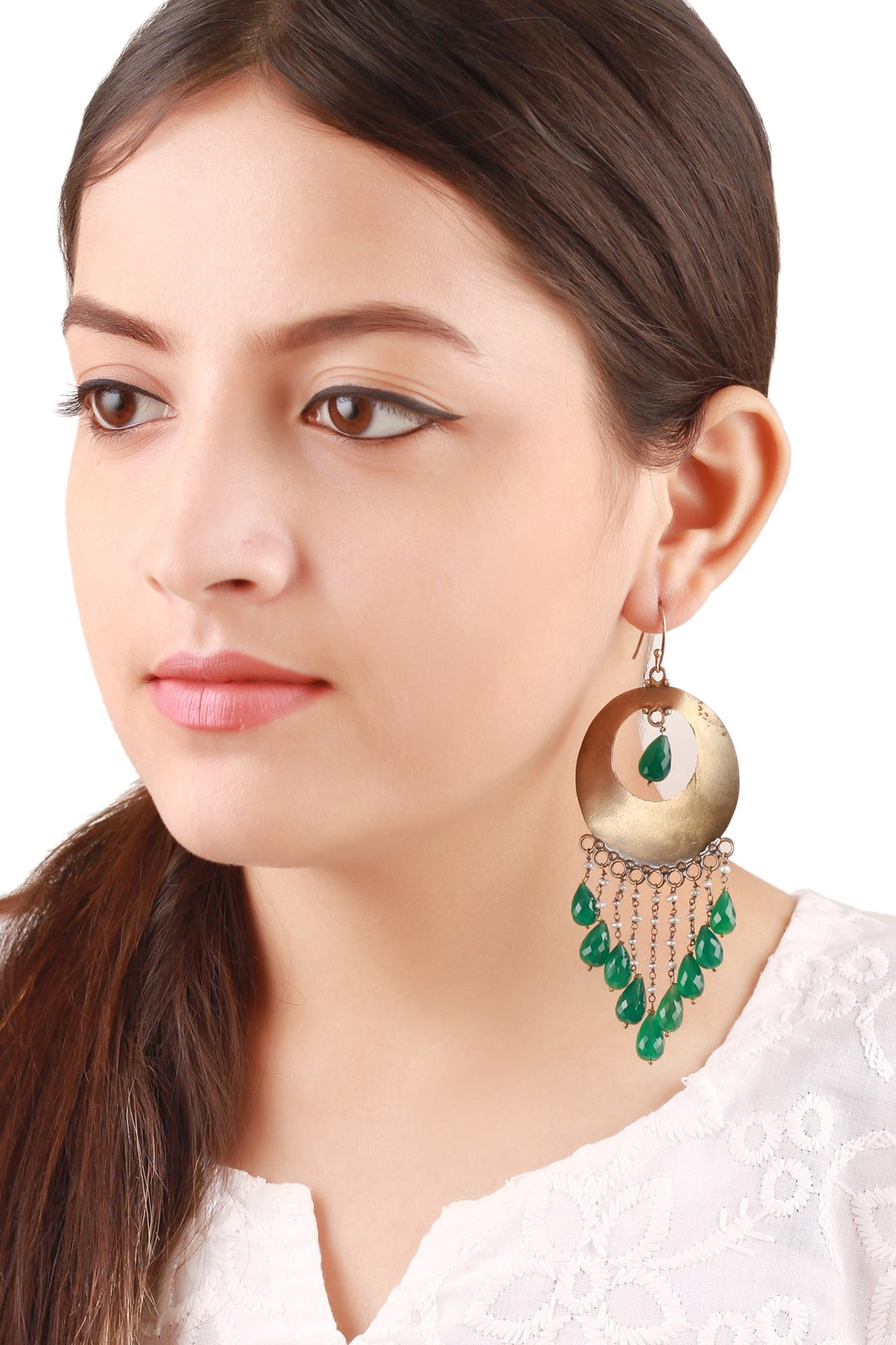 Stone Drop Earrings 