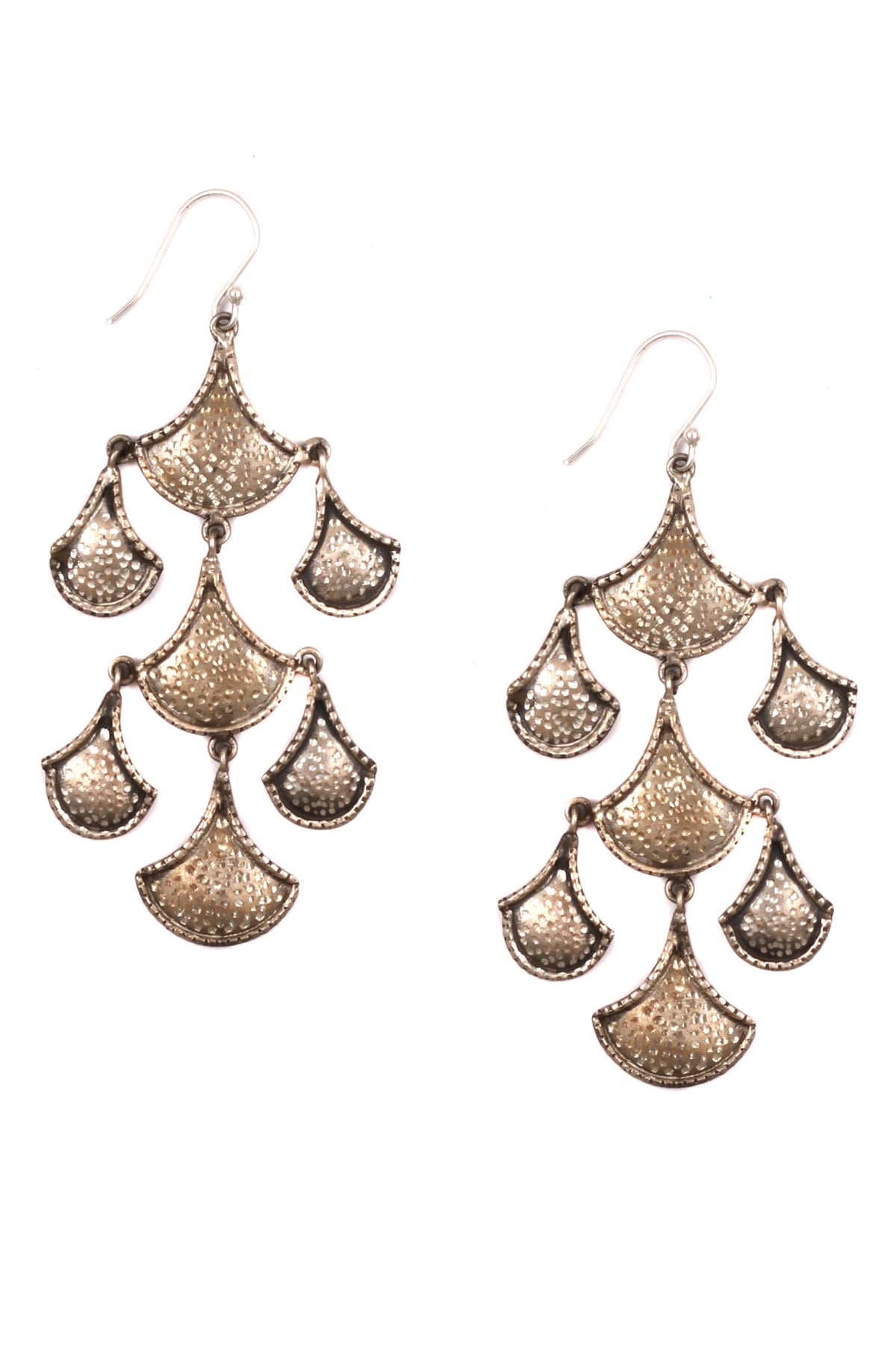 Handcrafted Tiered Earrings 