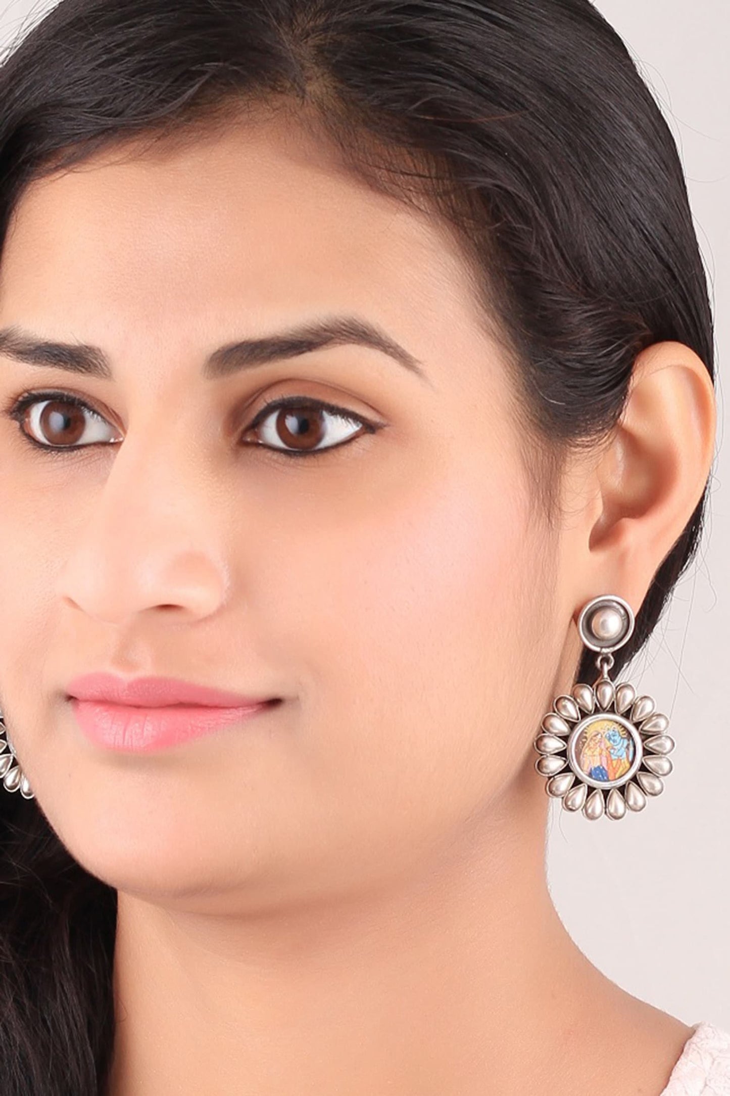 Handcrafted Temple Earrings 