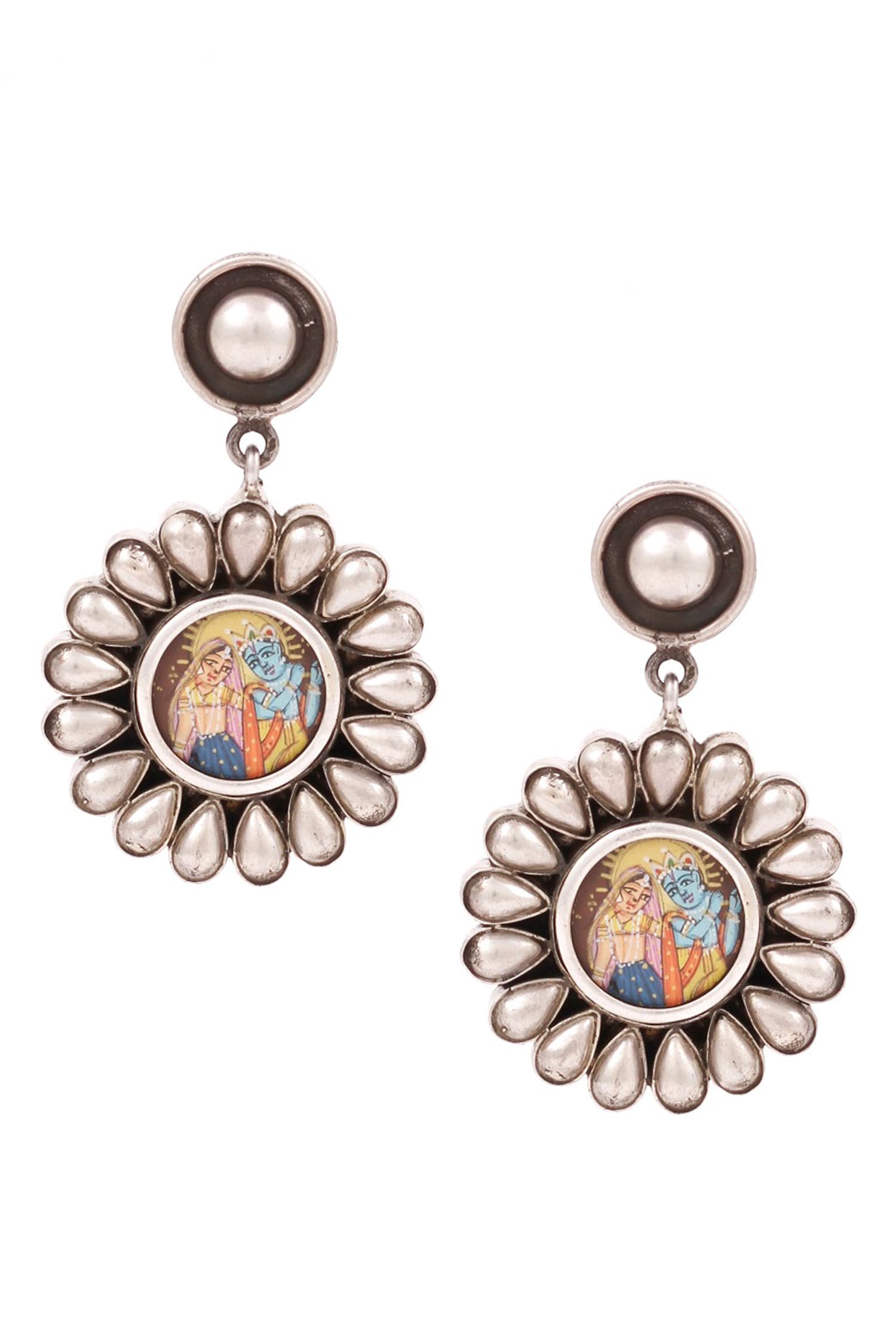 Handcrafted Temple Earrings 
