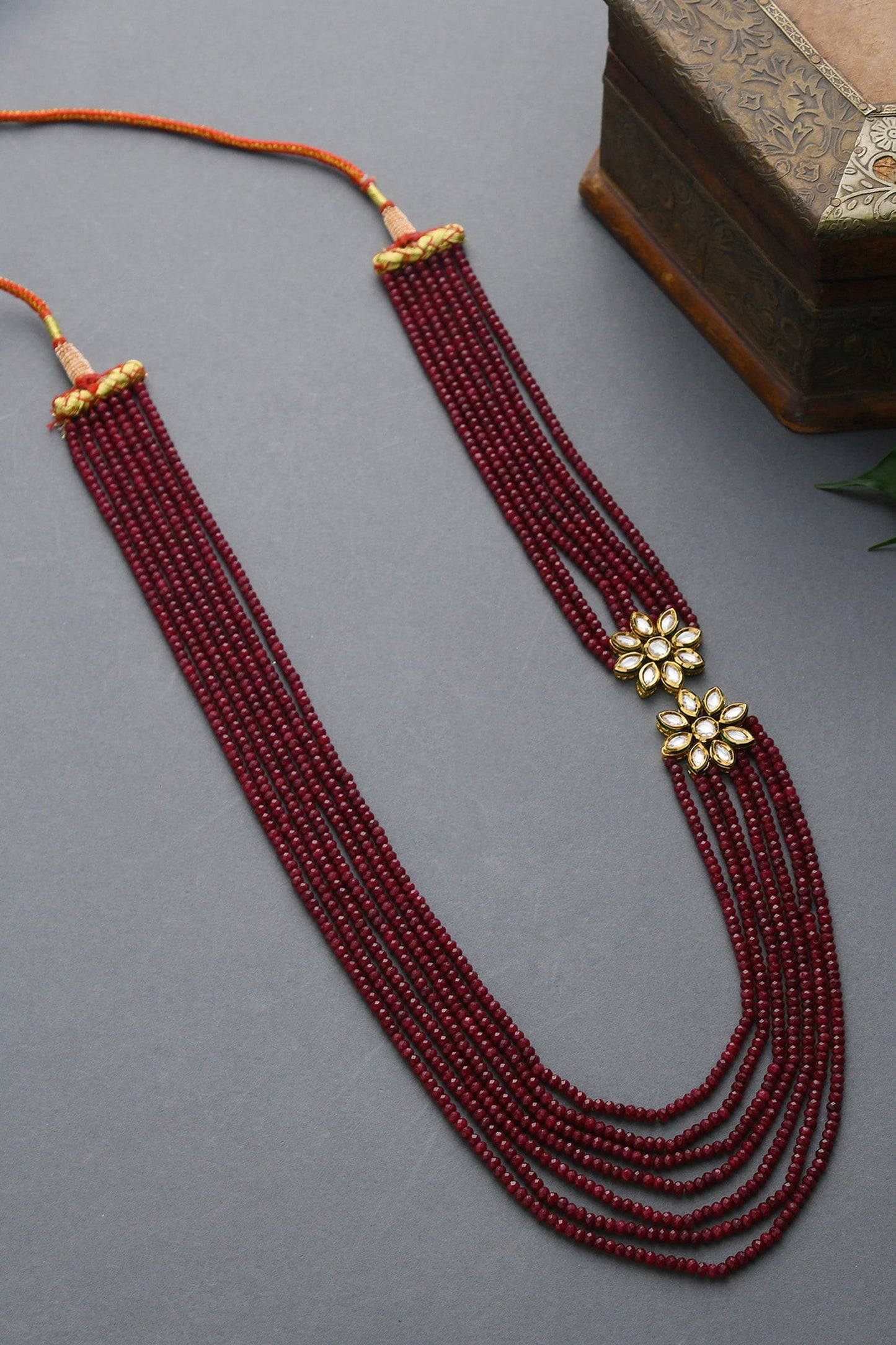 Kundan Long Necklace 