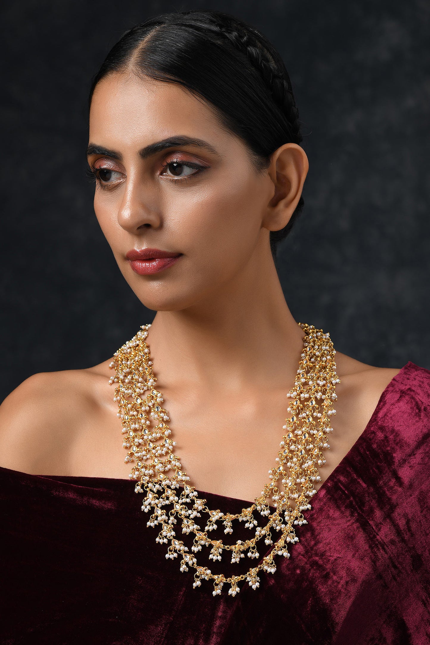 Kundan Layered Necklace 