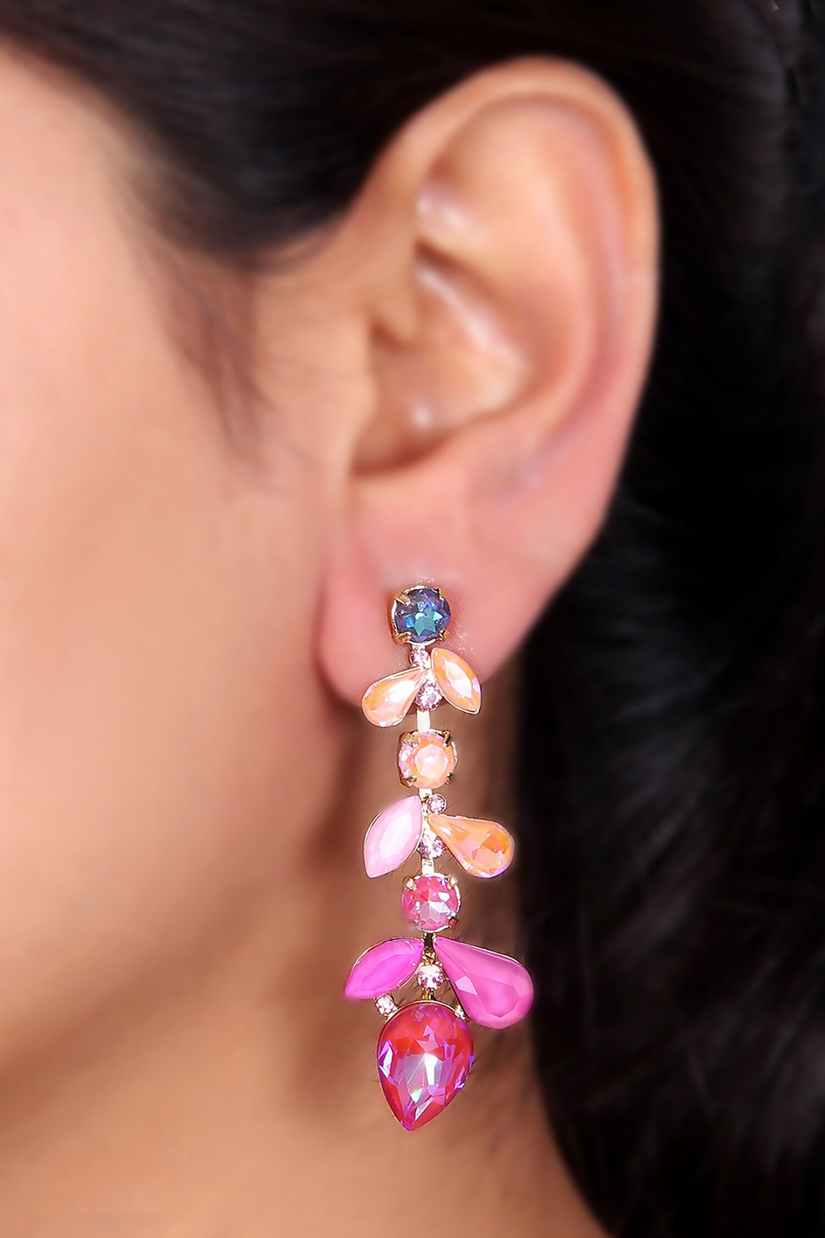 Leaf Shaped Earrings 