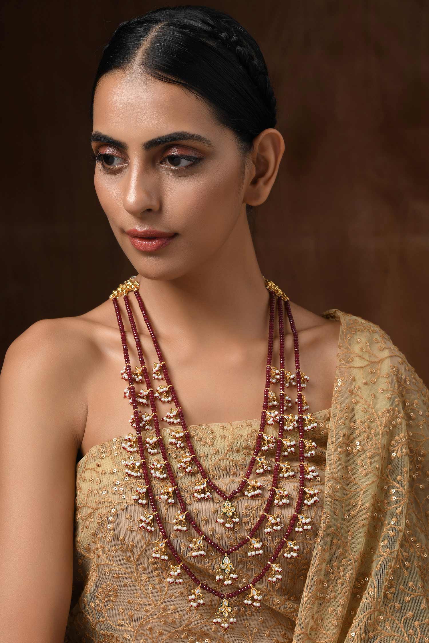Kundan Layered Necklace 