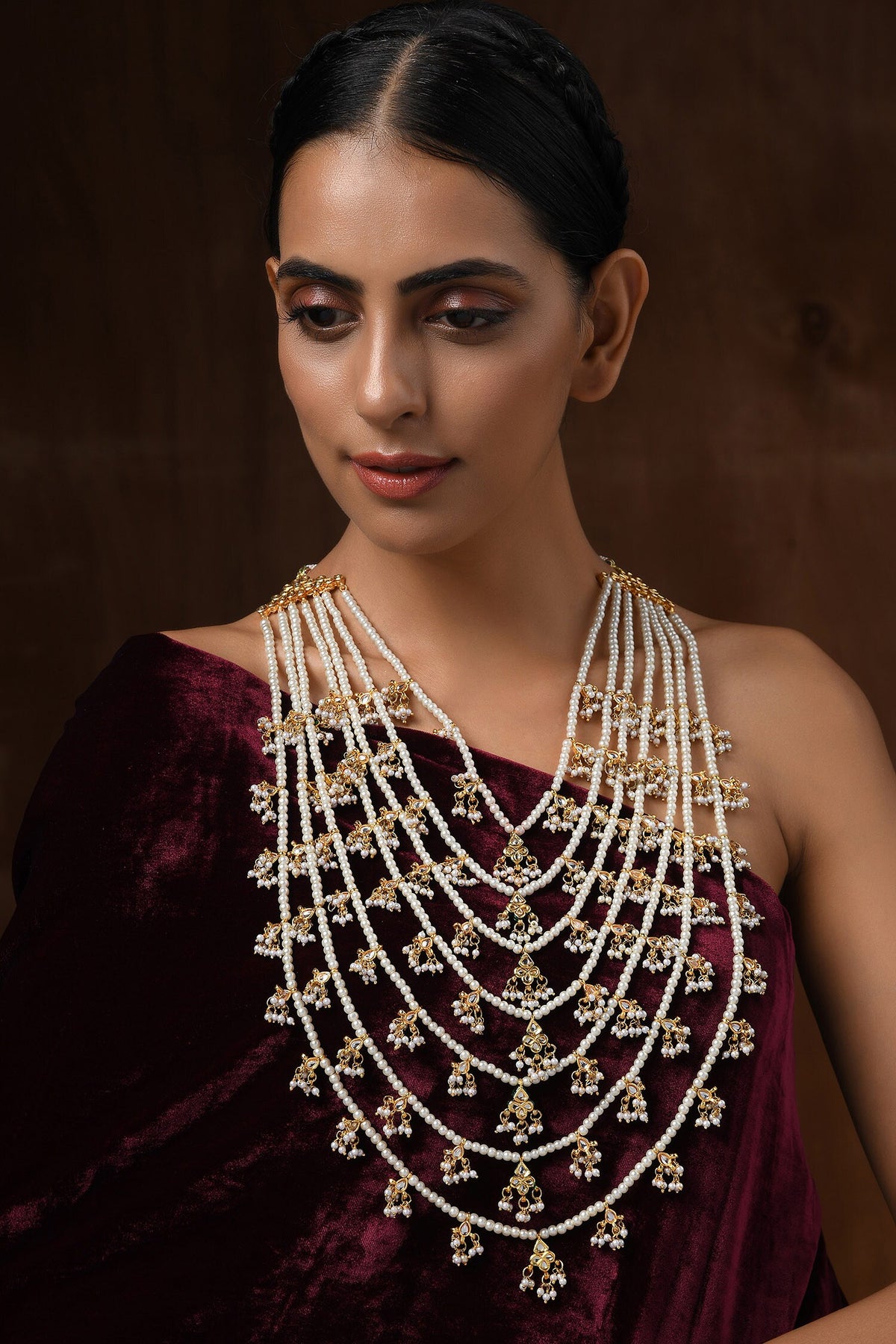 Kundan Layered Necklace 