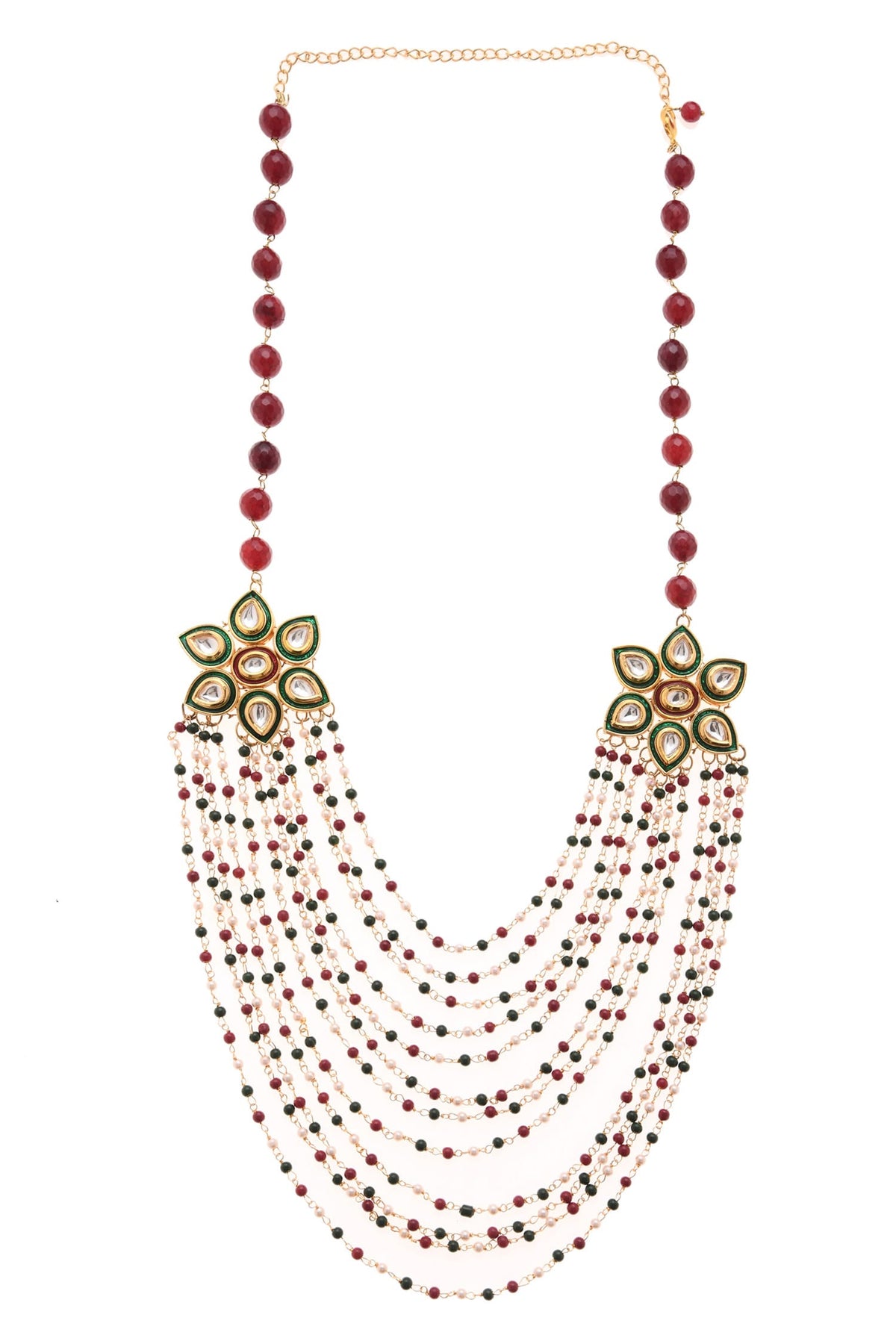 Bead Layered Necklace 
