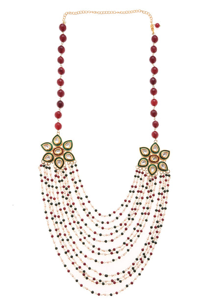 Bead Layered Necklace 