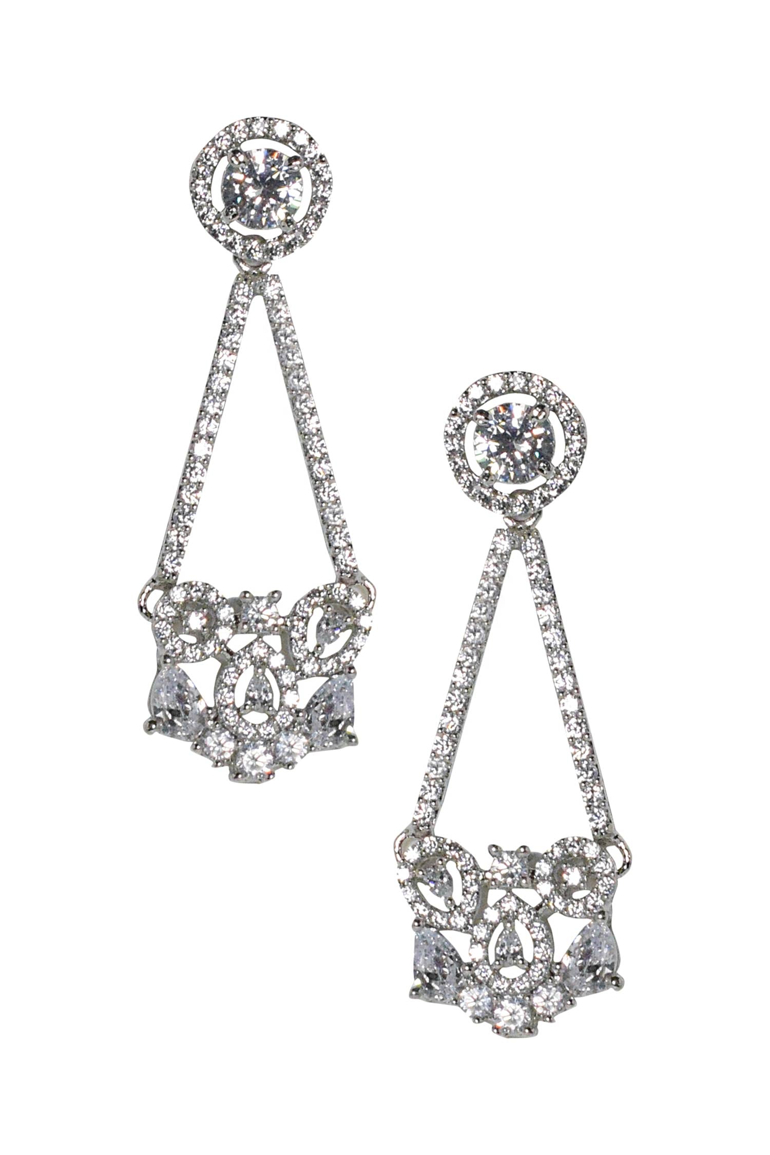 Studded Drop Earrings 