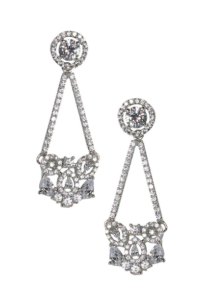 Studded Drop Earrings 