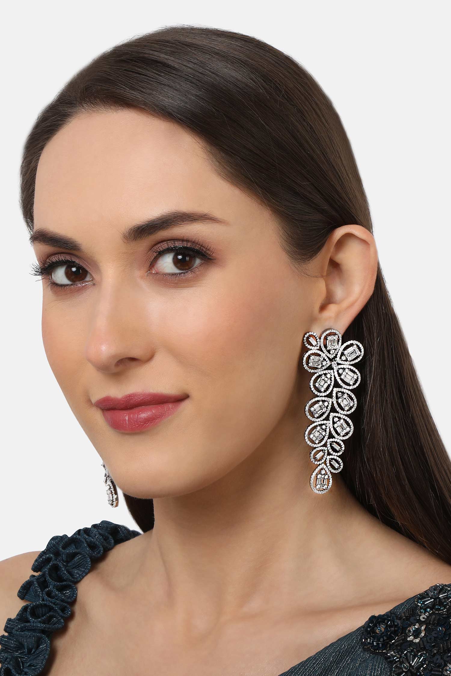 Dancing Pears Drop Earrings 