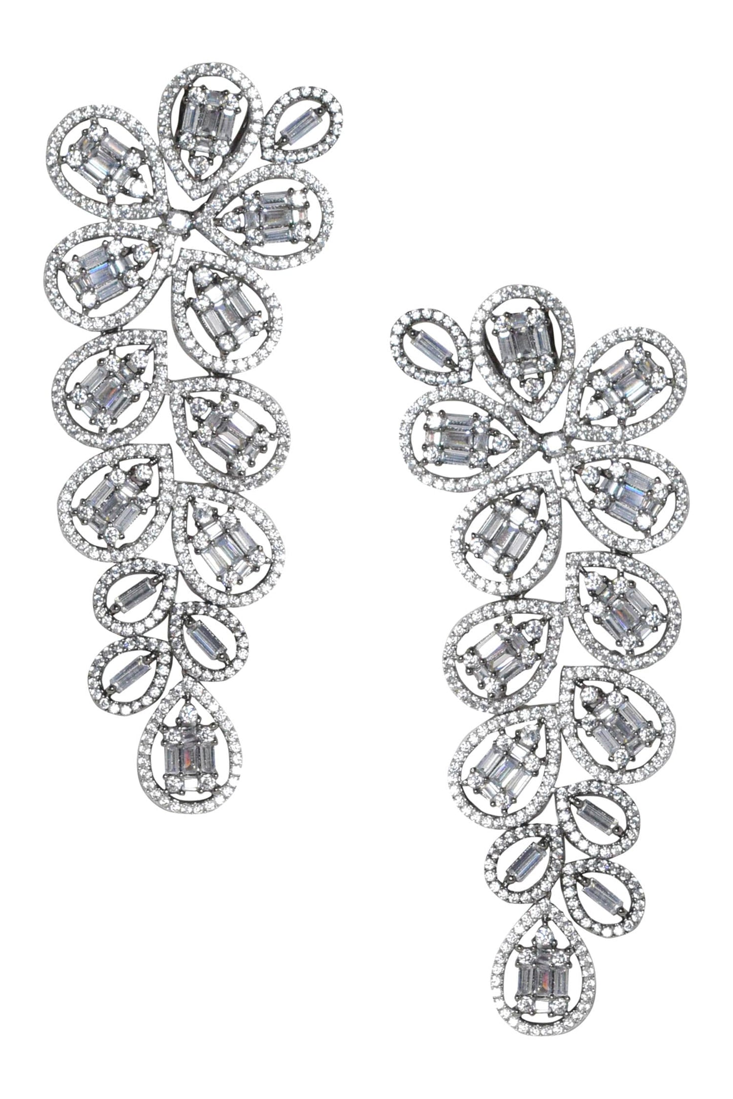 Dancing Pears Drop Earrings 