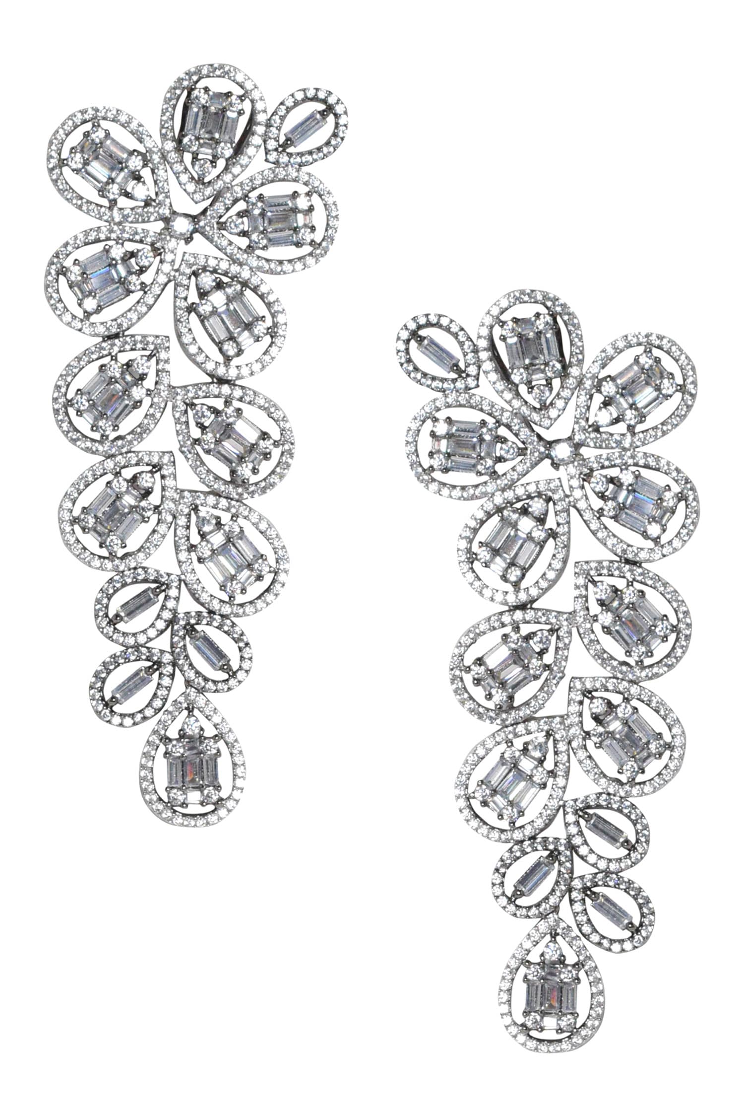 Dancing Pears Drop Earrings 