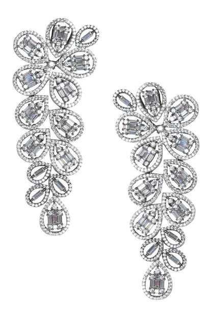 Dancing Pears Drop Earrings 