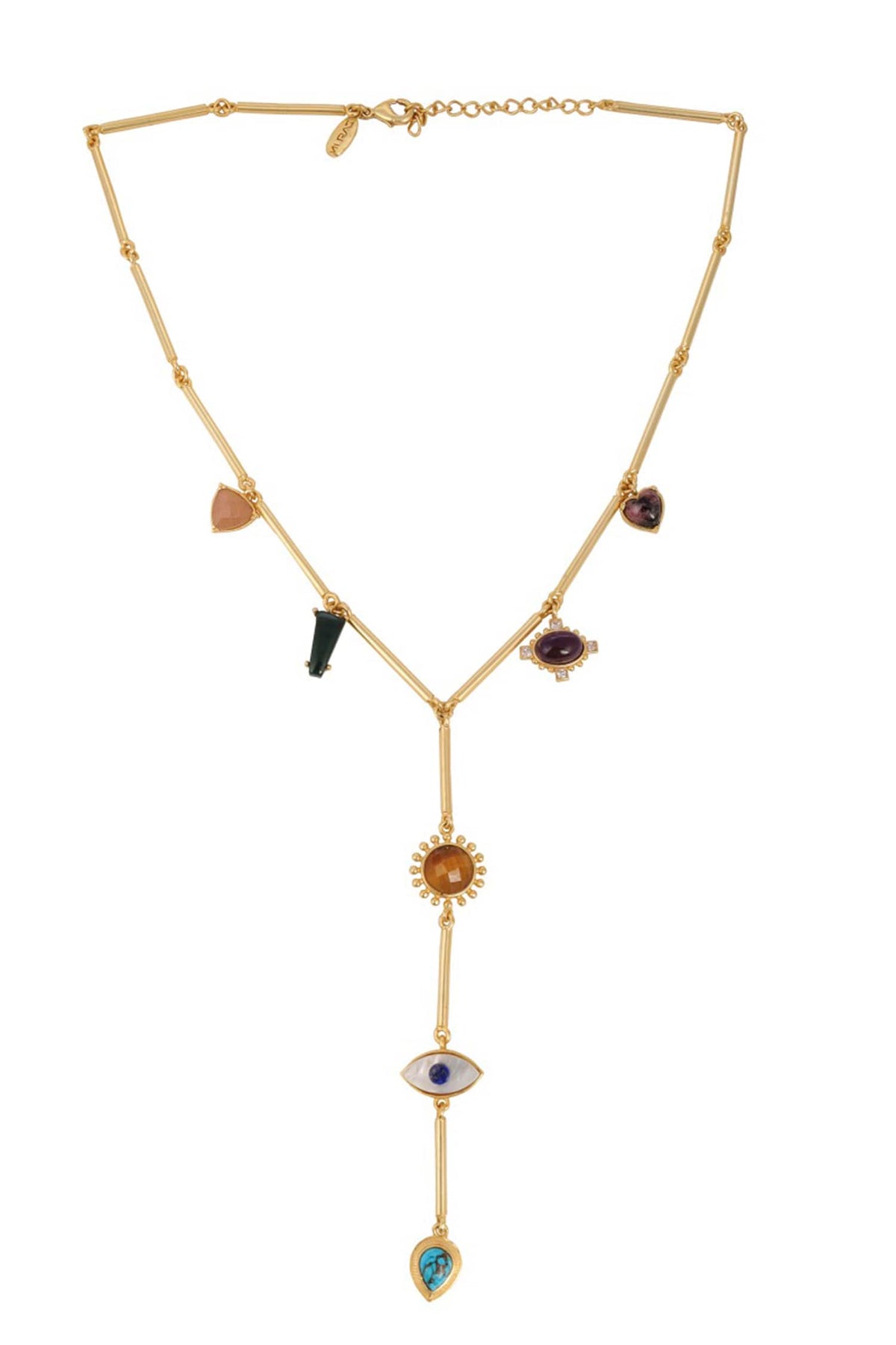 Multi Stone Healing Necklace 