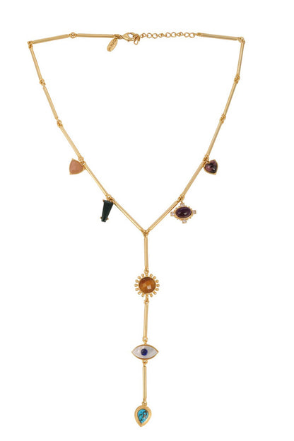 Multi Stone Healing Necklace 