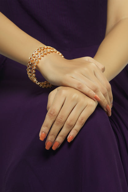 Stone Bangle Single Pc 