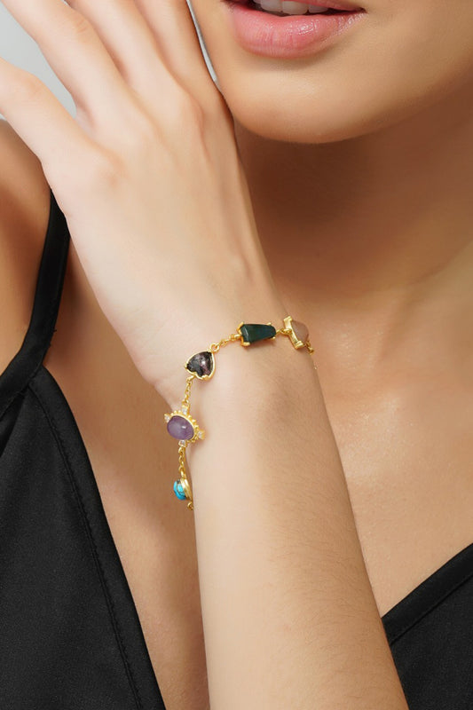 Multi Stone Healing  Bracelet 