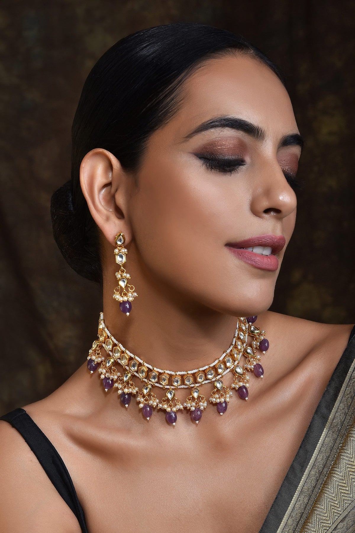 Kundan Studded Choker Set 