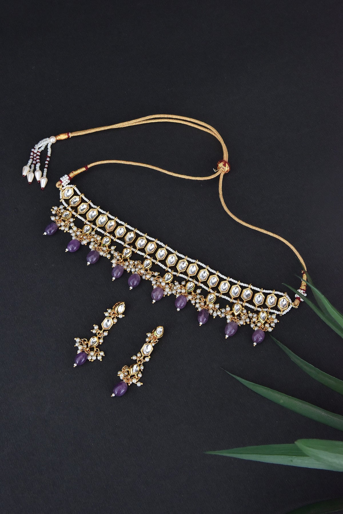 Kundan Studded Choker Set 