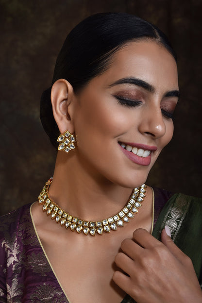 Kundan Studded Choker Set 