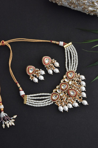 Layered Studded Choker Set 