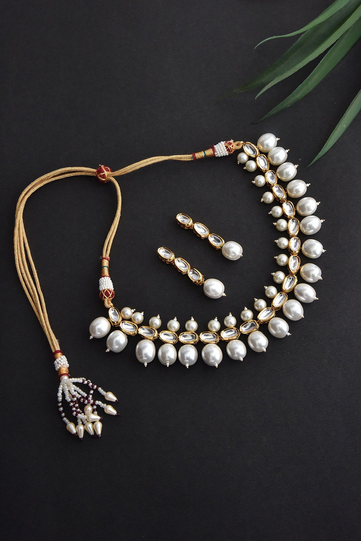 Pearl Necklace Set 