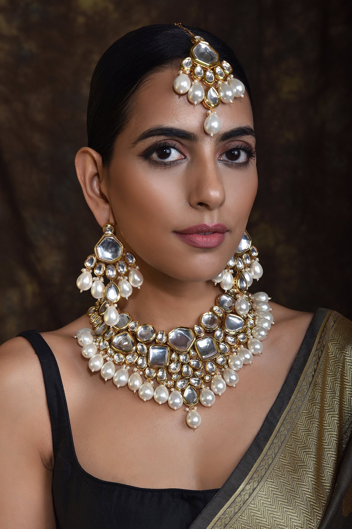 Kundan Studded Choker Set 