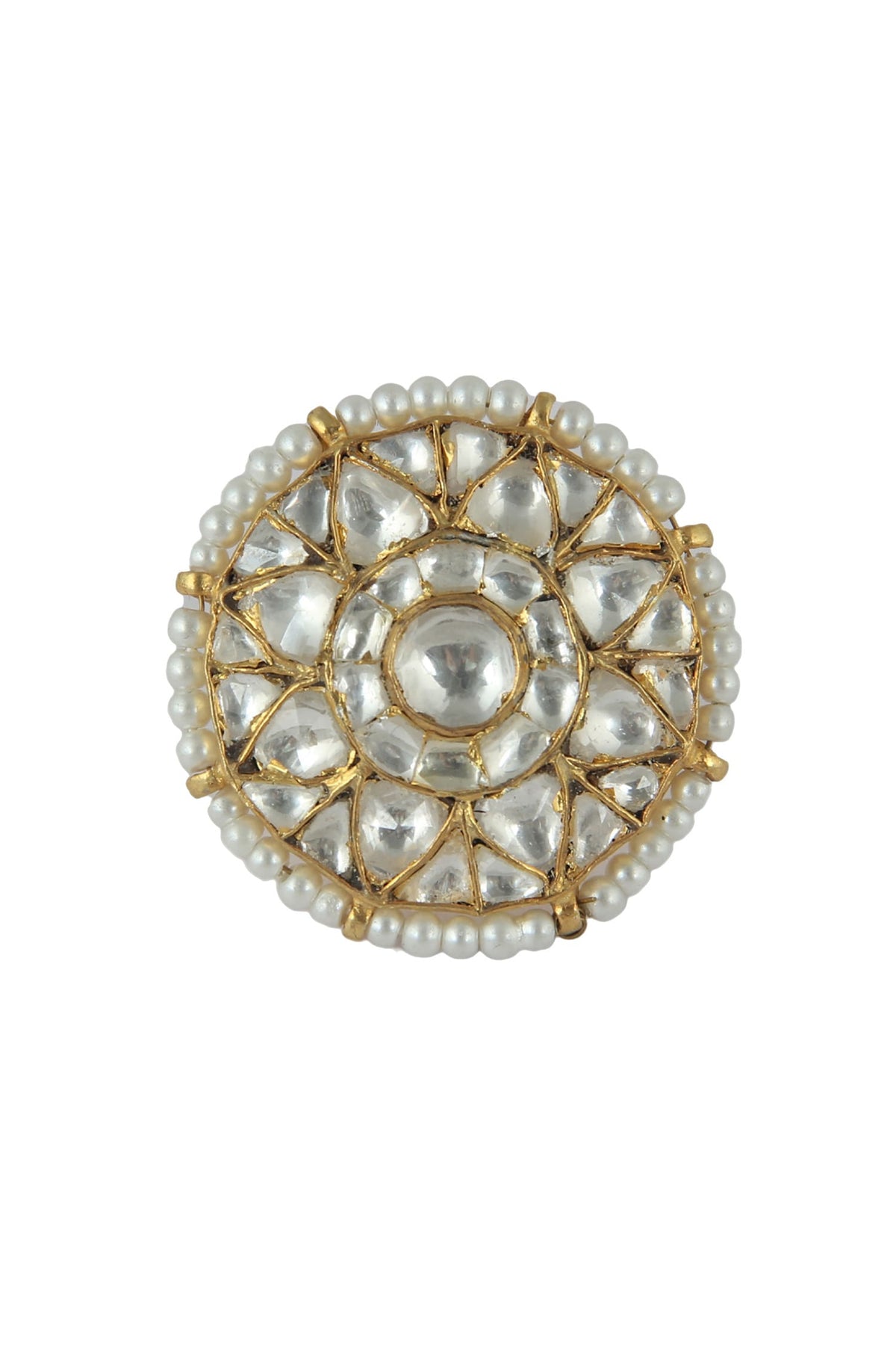 Floral Stone Ring 