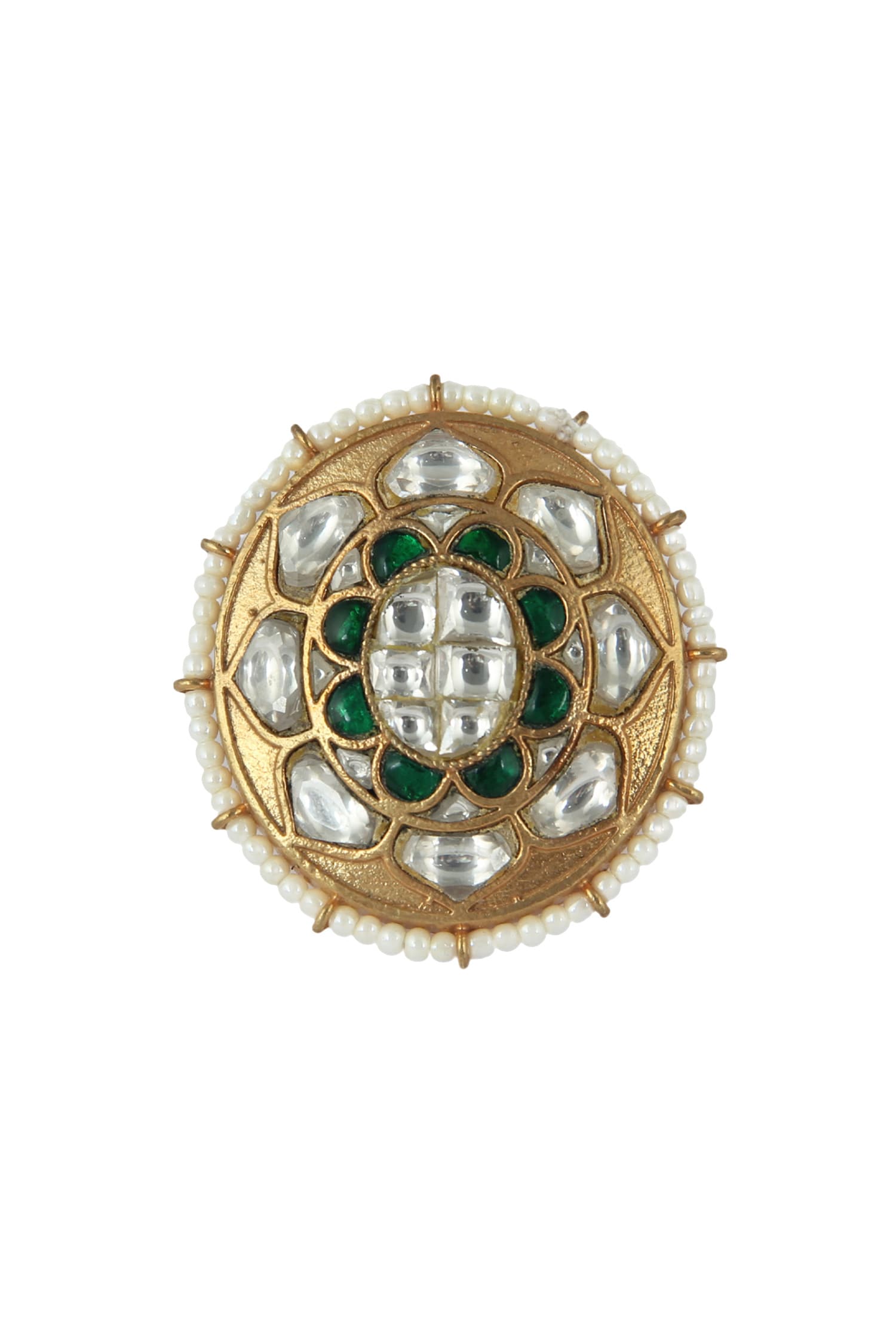Circular Stone Ring 