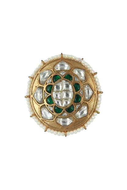 Circular Stone Ring 