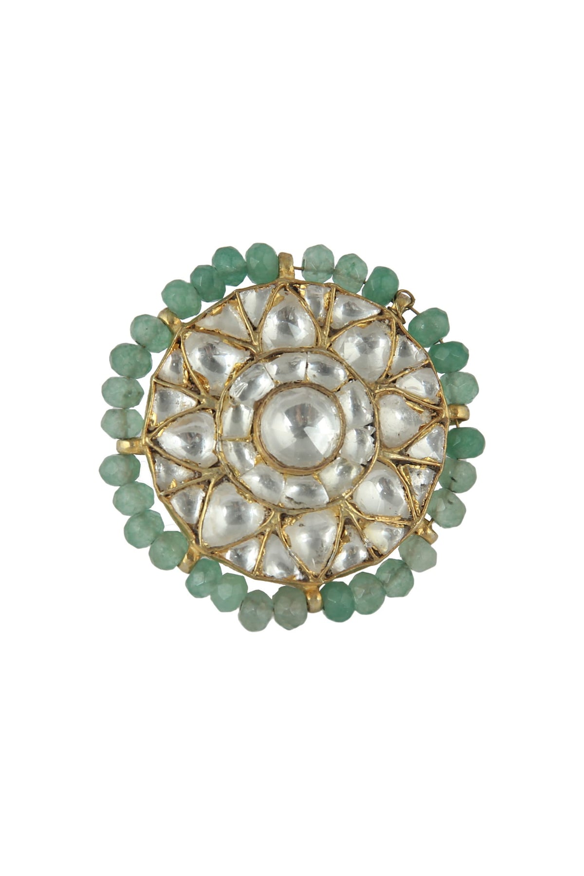 Floral Stone Ring 