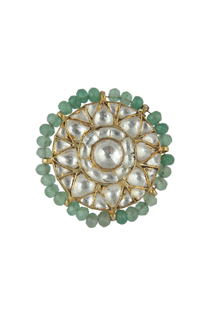 Floral Stone Ring 
