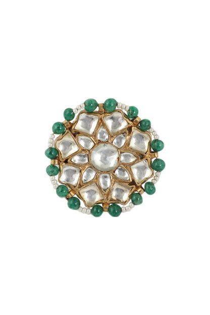 Floral Stone Ring 