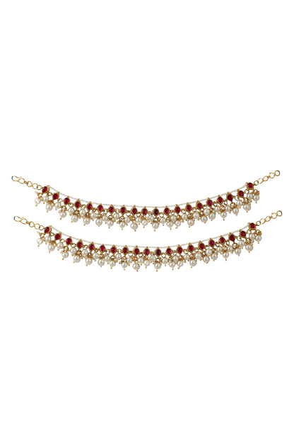 Tiered Stone Anklets 