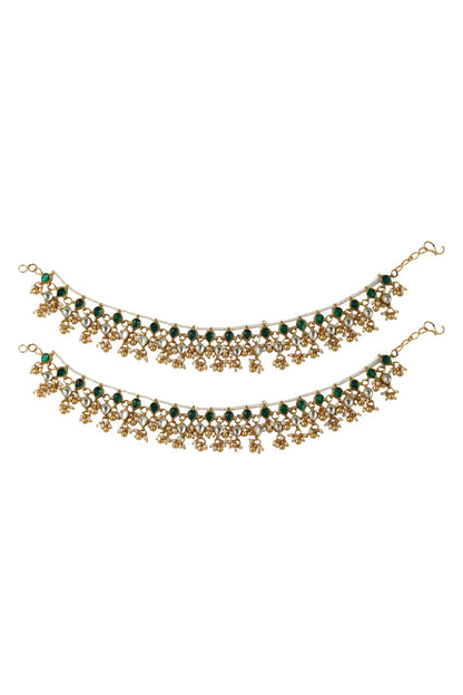 Tiered Stone Anklets 