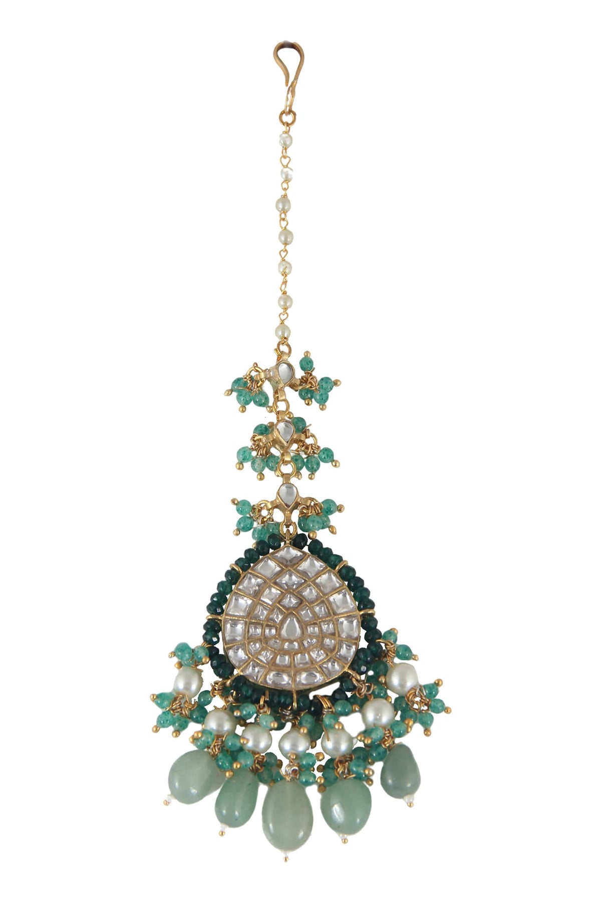Bead Drop Maangtikka 