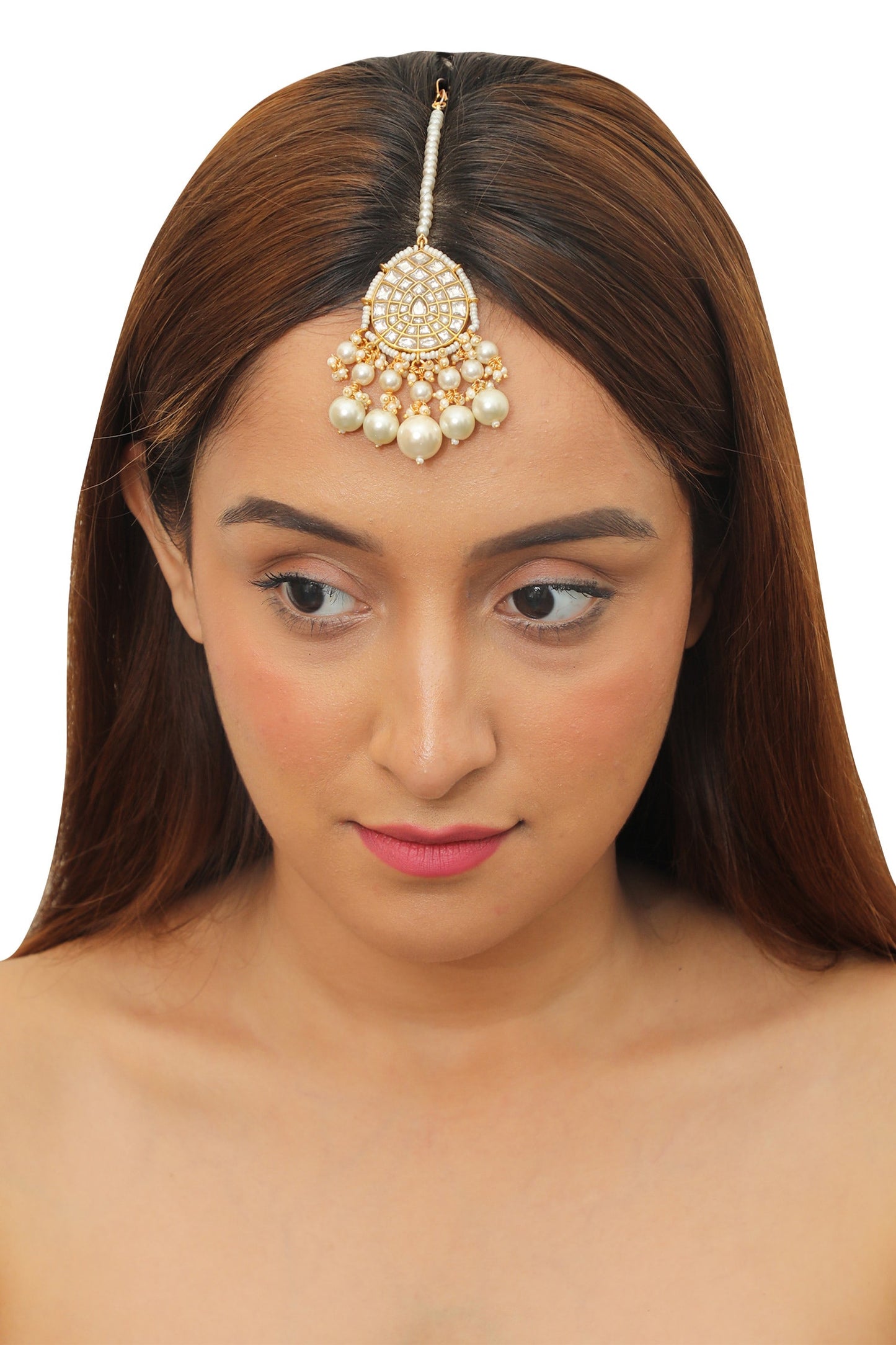 Bead Drop Maangtikka 