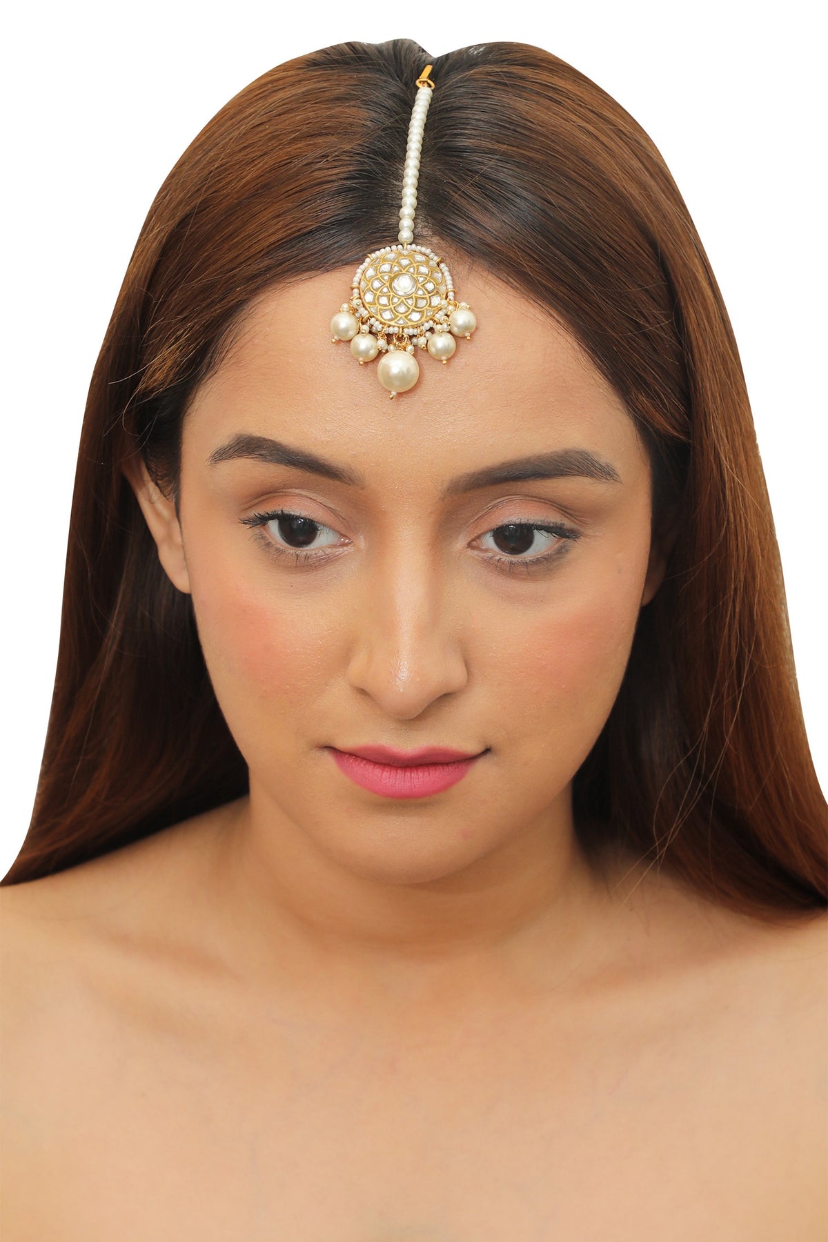 Bead Drop Maangtikka 