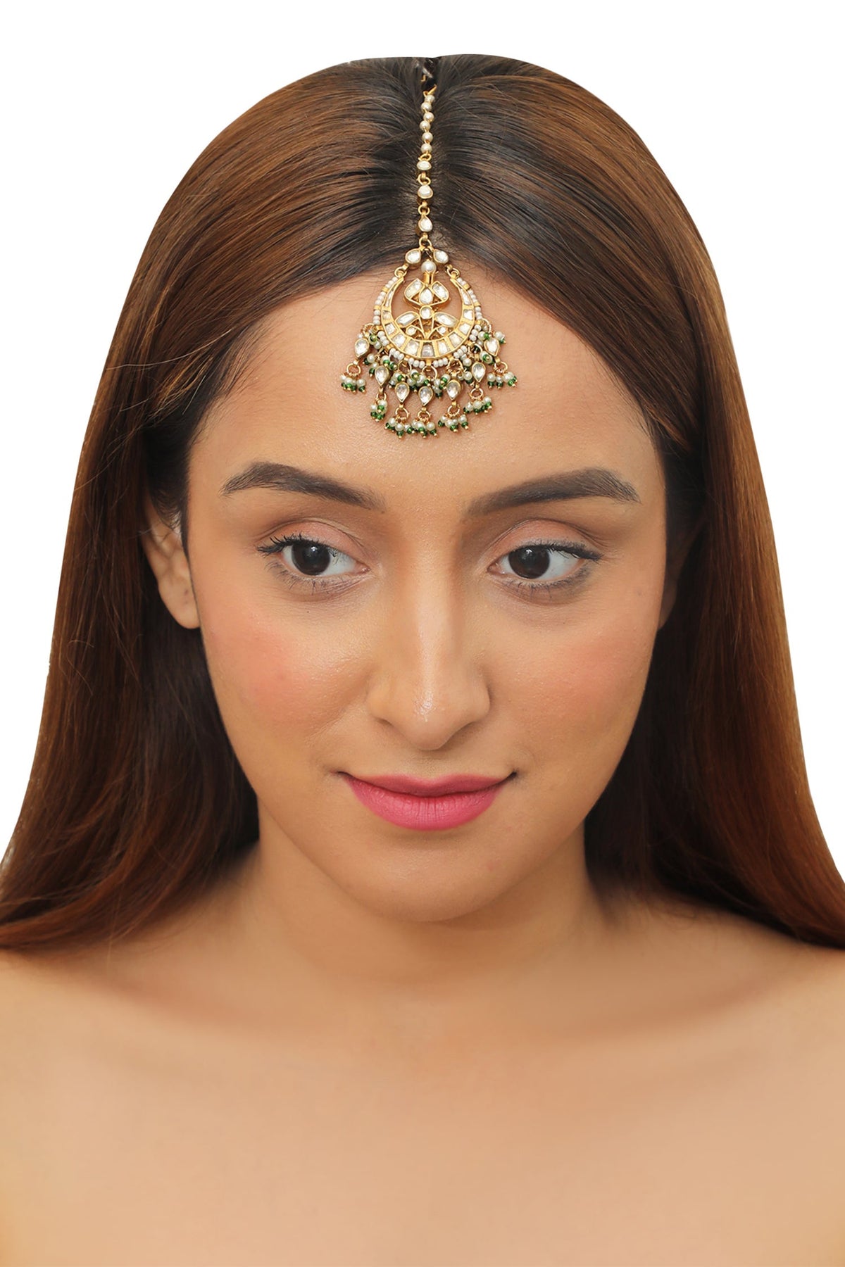 Bead Drop Maangtikka 