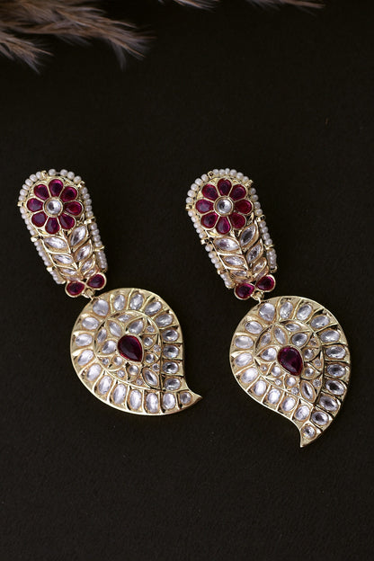 Kundan Embellished Earrings 