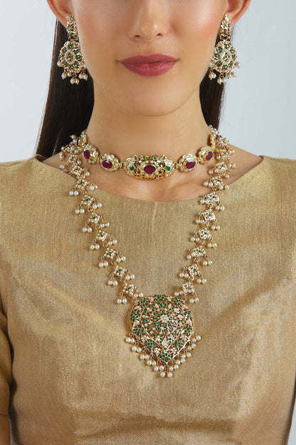 Stone Necklace Set 