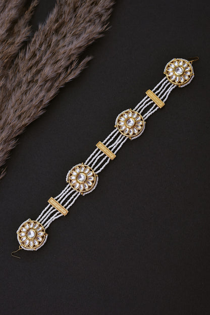 Kundan Embellished Mathapatti 