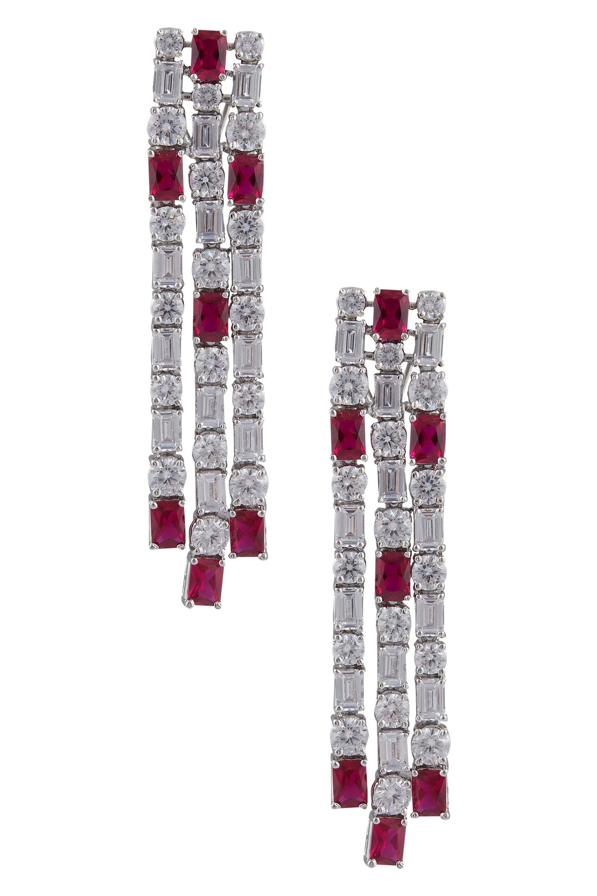 Crystal Long Earrings 